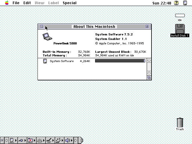 powerbook 5300cs screenshot