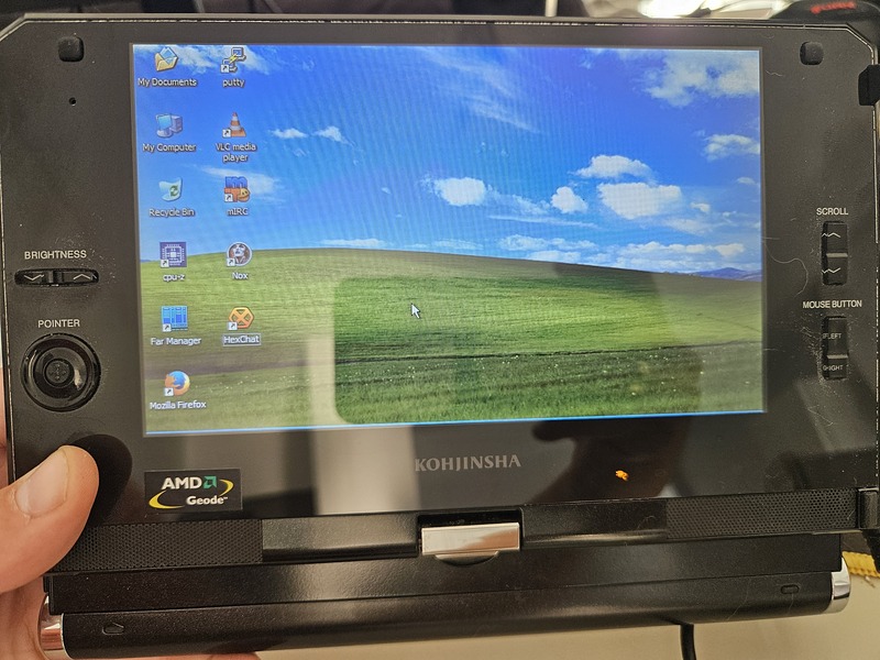 kohjinsha sa5 laptop transformed into tablet