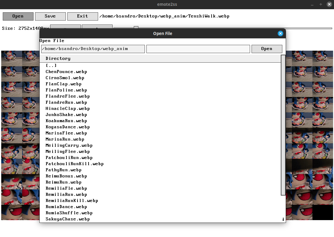 emote2ss_gui modal dialog